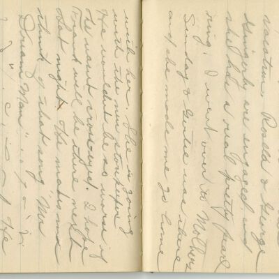 -Scanned as 300dpi jpeg by Tom Peyton as an access copy, 08/11/2015.  Pages cropped around edges by Tom Peyton, 08/27/2015.  File originally named, "2015.18.3 page 38-39 300 dpi c."  The object ID has since been changed from 2015.18.3 to 2015.18.2.
-File renamed and uploaded to PastPerfect by Kevin Smith,08/09/2016
