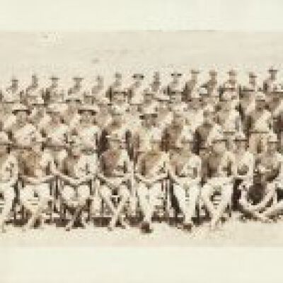 Dgitial copy, Joseph Huddart military photo: Origsize: 8" x 47"; Resolution: 173dpi