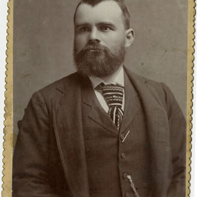 Edgar J. Jones Cabinet Card Portrait