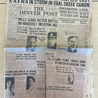 Newspaper - The Denver Post - April 21, 1933 - Night Extra