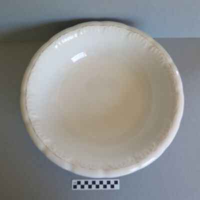 Top of washbasin.: Origsize: 4.75" (h) x 16.75" (; Origformat: Artifact