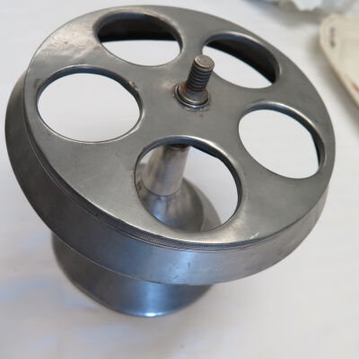 Top of lazy susan.: Origsize: 15" (h) x 6.5" (dia); Origformat: Artifact