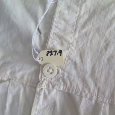 Number of dress: Origsize: 8" (w) x 15" (l); Origformat: Artifact