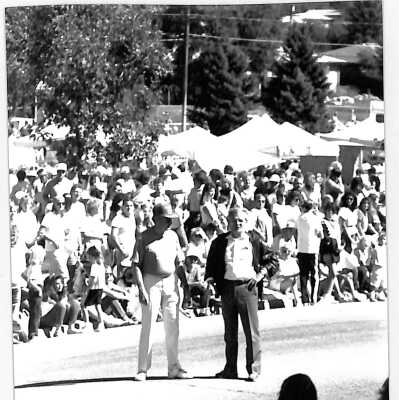 Roy Romer and Les Schuntz at 1989 Broomfield Days
