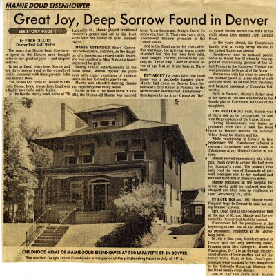 Great Joy Deep Sorrow Found in Denver