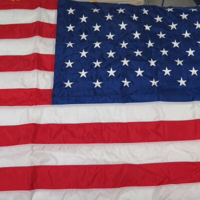 One side of flag.: Origformat: Artifact