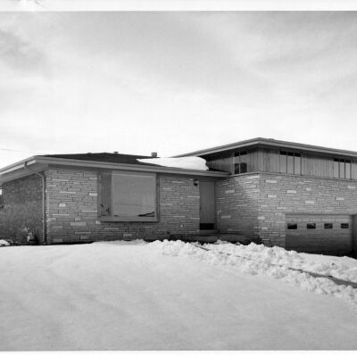 Tri-level Home in Winter