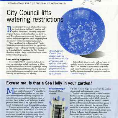 Summer 2003 Bulletin