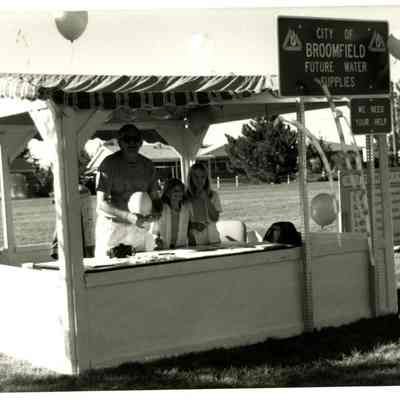 Future Water Supplies Booth at 1989 Broomfield Days