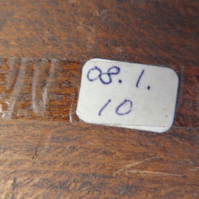 Number on dado cutter.: Origsize: 6" (h) x 1.25" (w) x; Origformat: Artifact