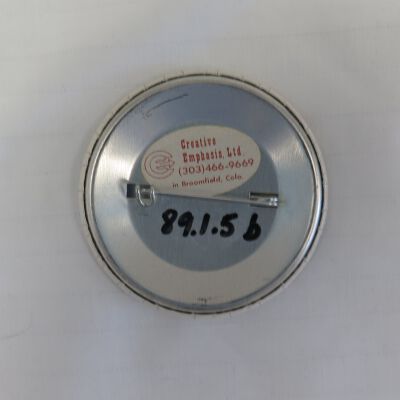 Back of button.: Origsize: 2.25" (dia); Origformat: Artifact