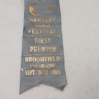 Harvest Home Festival Award