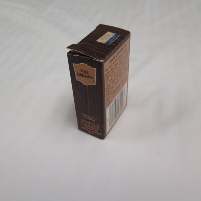 Side and back of box.: Origsize: 3" (h) x 2" (w) x 1"; Origformat: Artifact