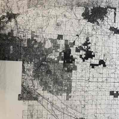 GIS Department Map of Broomfield and the Surrounding Area