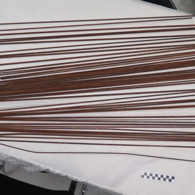Rods: Origsize: 5.25" (h) x 40" (l); Origformat: Artifact