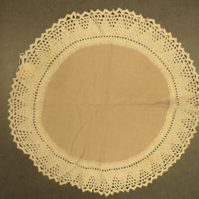 Doily: Origsize: 13" (diam); Origformat: Artifact