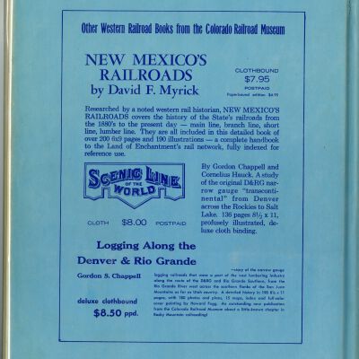 Narrow Gauge to Central and Silver Plume: Colorado Rail Annual Number Ten