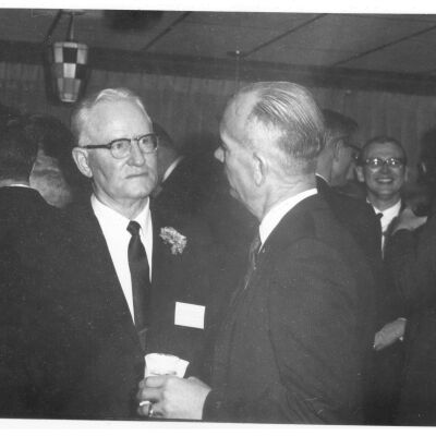 Vic Boccard and Pete Crouse