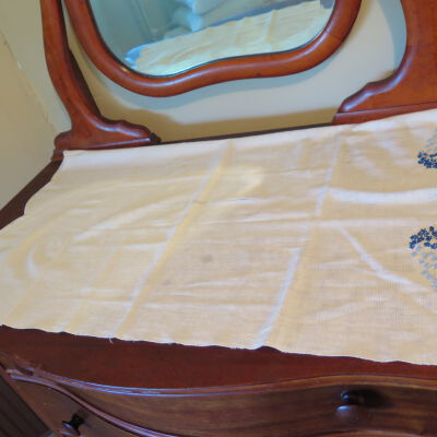 Hand towel on exhibit.: Origformat: Artifact
