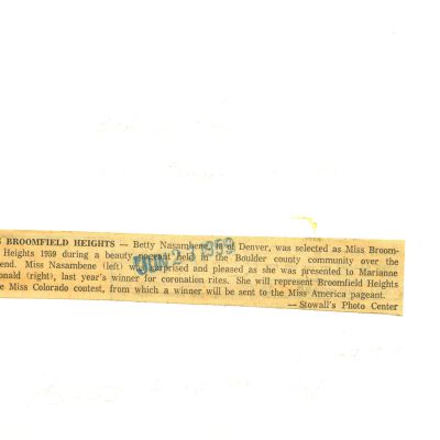 Copyright: Daily Camera; Origformat: Print-Photographic