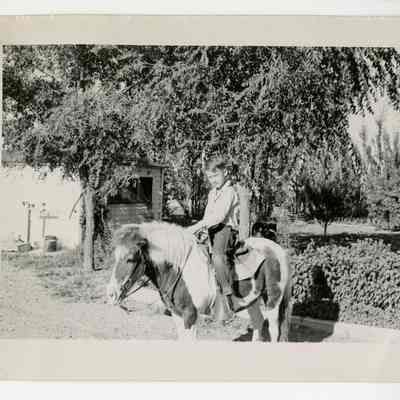 Lester K on Shetland Pony