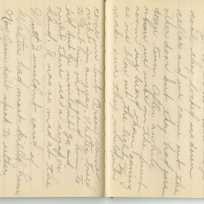 -Scanned as 300dpi jpeg by Tom Peyton as an access copy, 08/11/2015.  Pages cropped around edges by Tom Peyton, 08/27/2015.  File originally named, "2015.18.3 page 50-51 300 dpi c."  The object ID has since been changed from 2015.18.3 to 2015.18.2.
-File renamed and uploaded to PastPerfect by Kevin Smith,08/09/2016
