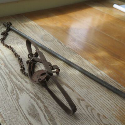 side and bottom of trap