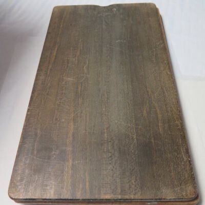 3 clipboards stacked: Origsize: 17" (l) x 9" (w); Origformat: Artifact