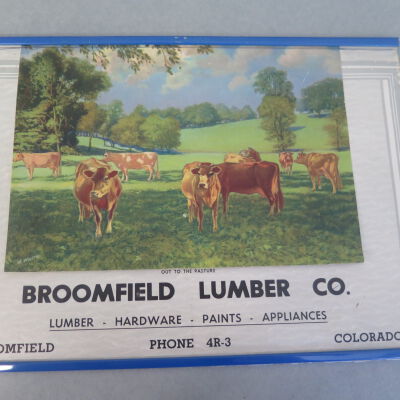 Broomfield Lumber Co. Calendar 1950