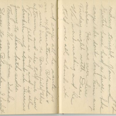 -Scanned as 300dpi jpeg by Tom Peyton as an access copy, 08/11/2015.  Pages cropped around edges by Tom Peyton, 08/27/2015.  File originally named, "2015.18.3 page 54-55 300 dpi c."  The object ID has since been changed from 2015.18.3 to 2015.18.2.
-File renamed and uploaded to PastPerfect by Kevin Smith,08/09/2016
