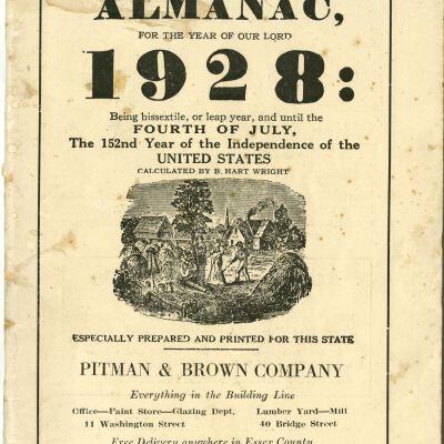 Farmers' Almanac 1928