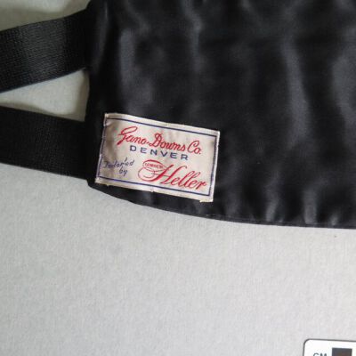 Tag of cummerbund: Origsize: 38" (w) x 62" (l); Origformat: Artifact