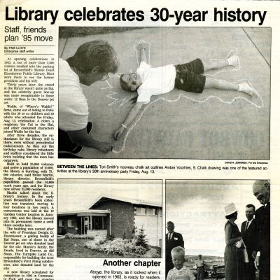 Library celebrates 30-year History