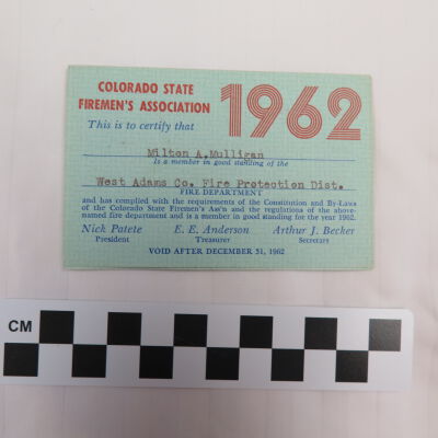 Front of card.: Origsize: 4" (w) x 2.5" (l); Origformat: Artifact