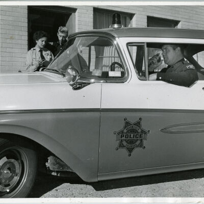 Officer McCarthy and Broomfield's First Police Car