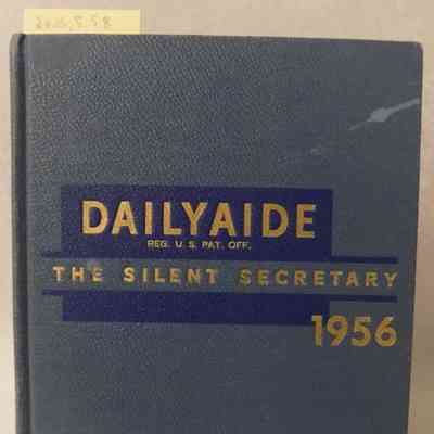 Diary from 1956