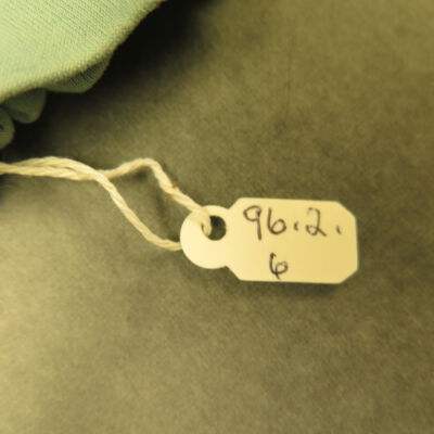 Close up of number.: Origsize: 10" (w) x 3" (l); Origformat: Artifact