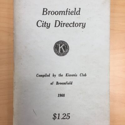 1968 Broomfield City Directory