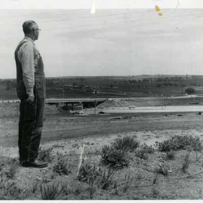 Joseph Huddart Overlooking the Denver-Boulder Turnpike in Broomfield