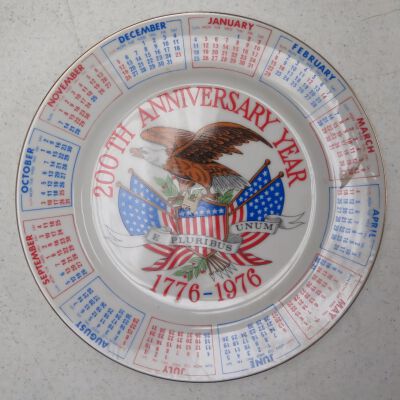 Plate, Commemorative