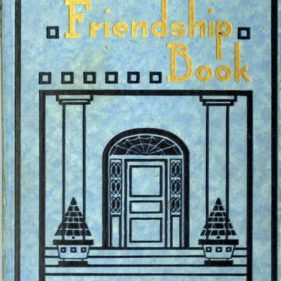 School Freindship Book of Ella Mitze, 1924-1928: Origsize: 6" x 9"; Origformat: Book; Resolution: 300dpi