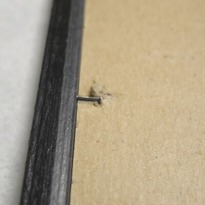 Condition: Damage to backing resulting from nails (2018-08-31): Origformat: Artifact