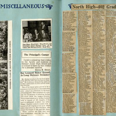 Sample pages from scrapbook.: Origsize: 6" x 9"; Origformat: Book; Resolution: 300dpi