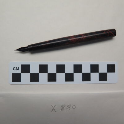 Other side of pen.: Origsize: 8" (l) x 0.25" (dia); Origformat: Artifact