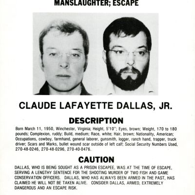 FBI Wanted Poster for Claude Lafayette Dallas, Jr.
