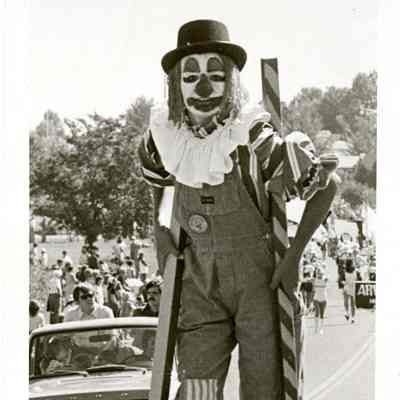 Clown on Stilts: "No Tall Tale"