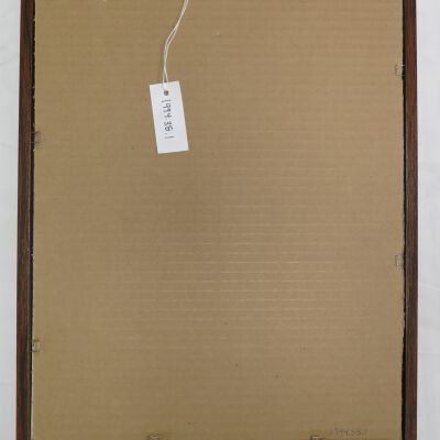 Verso of framed poster: Origformat: Other