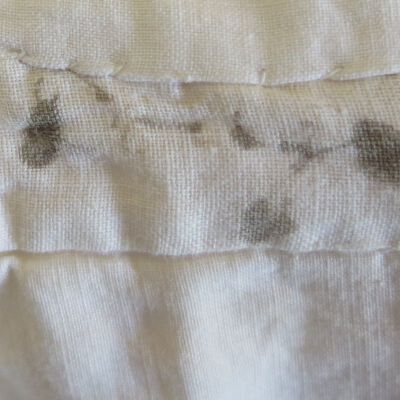 Name in nightgown: Origsize: 20" (w) x 47" (l); Origformat: Artifact