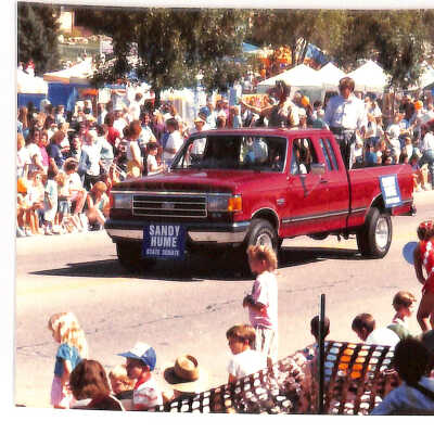 Sandy Hume at 1989 Broomfield Days