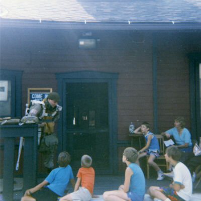 Rob Barnes Presenting at the Broomfield Depot Museum